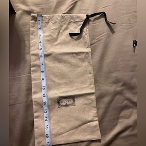 Authentic Gucci preloved dust bag
